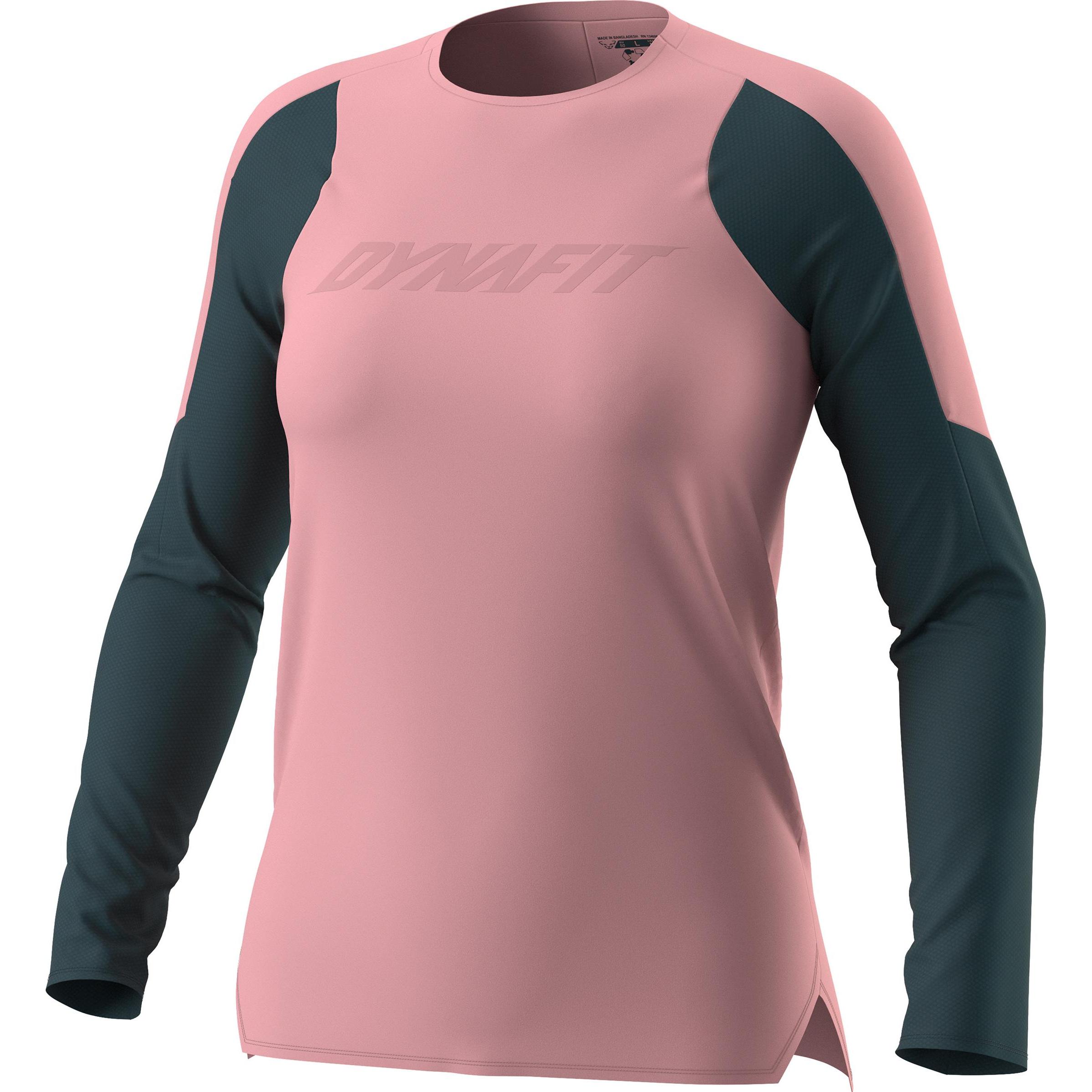 Dynafit, Damen, Velotrikot, Ride Langarmshirt Damen (XL), Rosa, XL