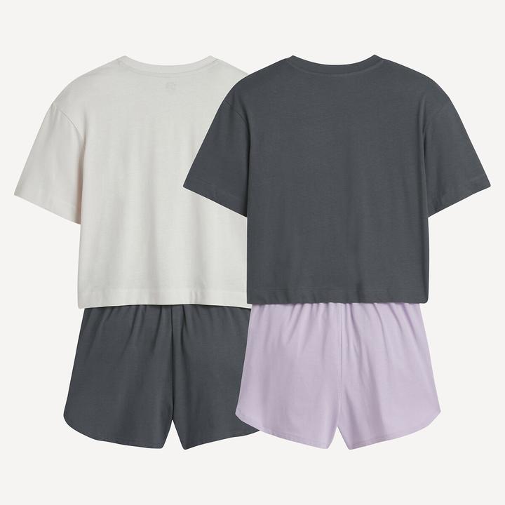 Produktbild La Redoute Collections 2er-Pack Kurzpyjamas (164)