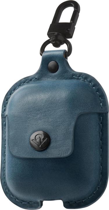 Actual product image TwelveSouth AirSnap Leather Case for AirPods Teal (Headphone bag)