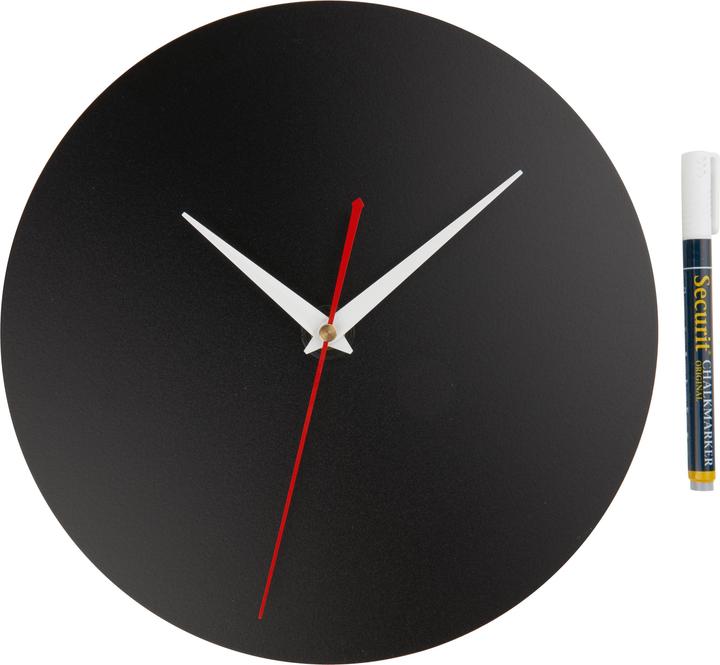 Produktbild Securit Kreidetafel SILHOUETTE "Uhr" (29 cm)