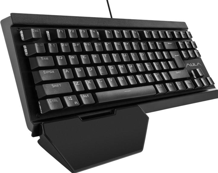 Actual product image Aula Hyperion Mechanical RGB Wired Keyboard EN (English-international, Cable)