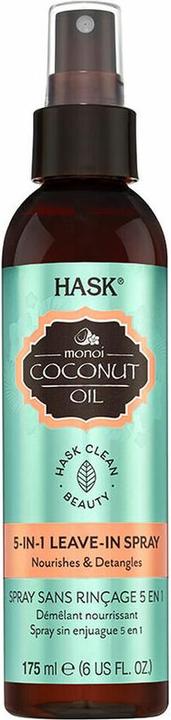 Image du produit Hask Nourrissant Coconut Monoi 5-in-1 Leave In Conditioner Spray pour tous les types de cheveux 6 fl oz (175 ml)