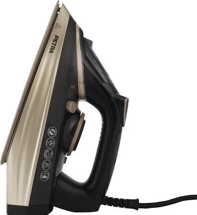 Produktbild Petra PF0820VDEEU7 3100W Dampfbügeleisen Schwarz und Platin (3100 W, 200 g/min)