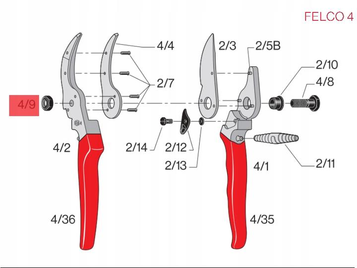 Produktbild Felco Reparatursatz