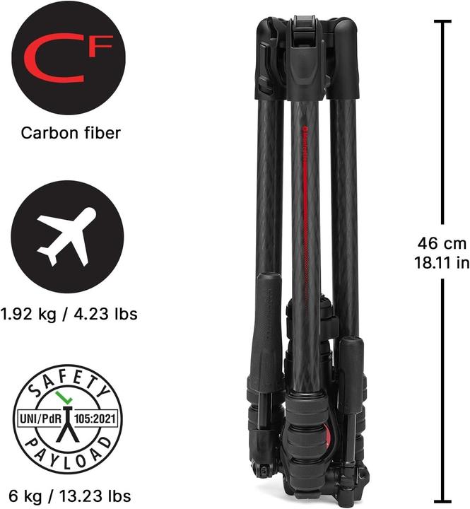 Productafbeelding Manfrotto Befree GT Pro 3-Weg (Metaal)