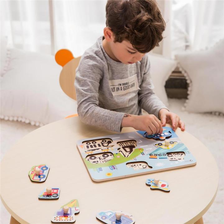 Immagine prodotto Classic World Puzzle del traffico (7 pezzi)