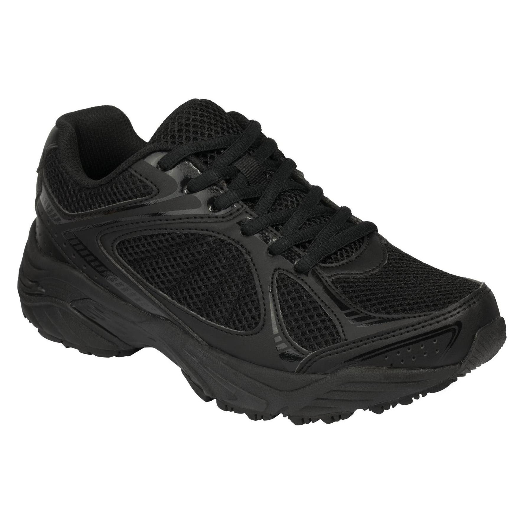Scholl, Unisex, Sneakers, New Sprinter Pu+mesh Unisex Total Black Unisex Sneakers - Total Black - Maat 40, Schwarz, (40)