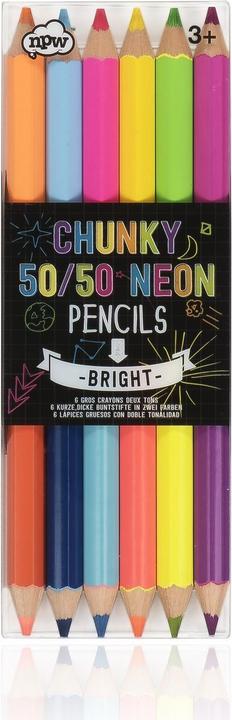 Produktbild NPW 50/50 Chunky Neon Pencils (Mehrfarbig)