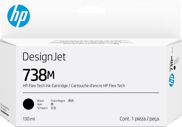 Produktbild HP 738M 130-ml Black DesignJet Ink Cartridge
