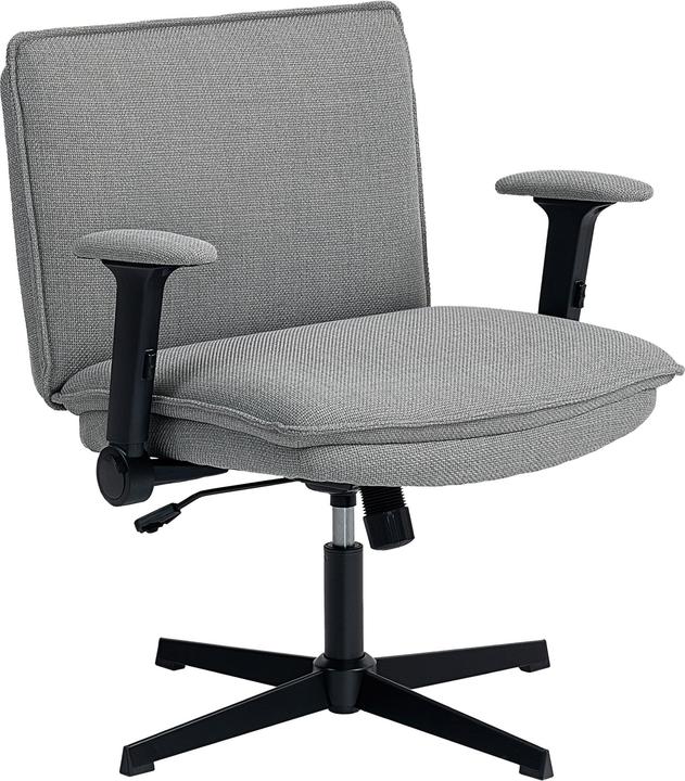 Produktbild Homcom Bürostuhl Polyester, Stahl Grau