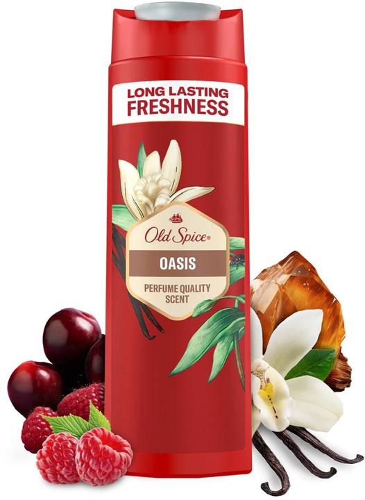 Actual product image Old Spice Oasis Shower Gel 400ml (400 ml)