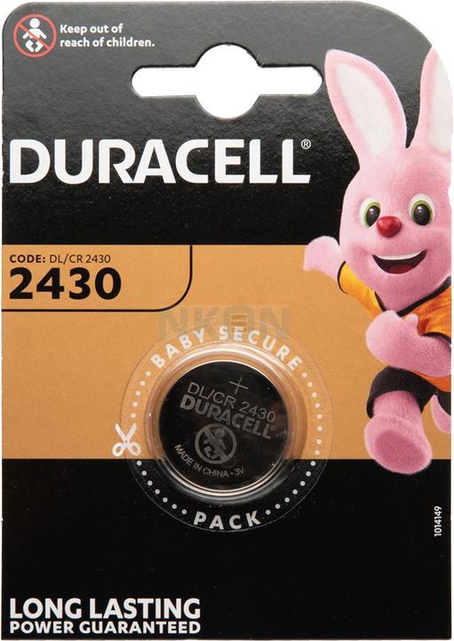 Actual product image Duracell Electronics (1 pcs., CR2430, 280 mAh)