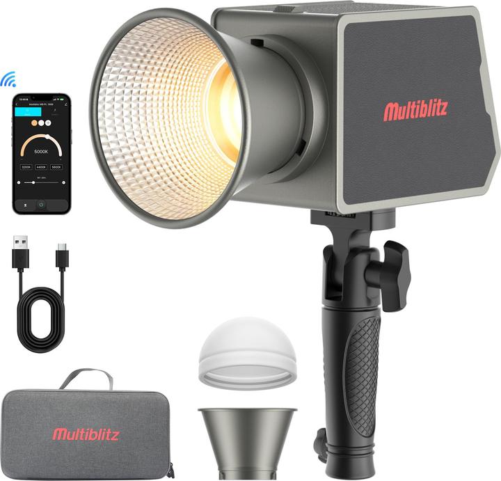 Produktbild Multiblitz MB-PL LED 100B Fotolicht Videolicht Studiolicht Fotostudio Fotolampe (Studioleuchte, Videoleuchte)