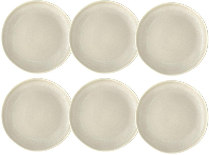 Villa Collection Speiseteller Shoku Ø 27 cm, 6 Stück, Beige (6 x, 27 cm)