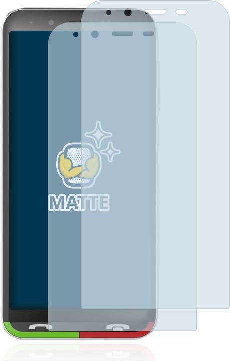 Produktbild BROTECT Entspiegelungs-Schutzfolie Displayschutz Matt (2 Stück, Emporia SUPEReasy)