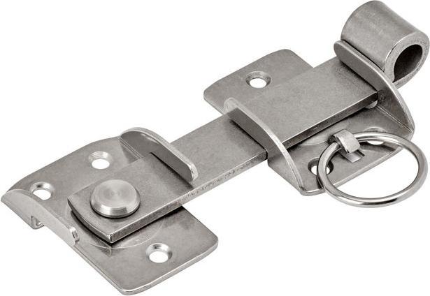 Jalousievorlegeriegel 130x18x4mm Edelstahl
