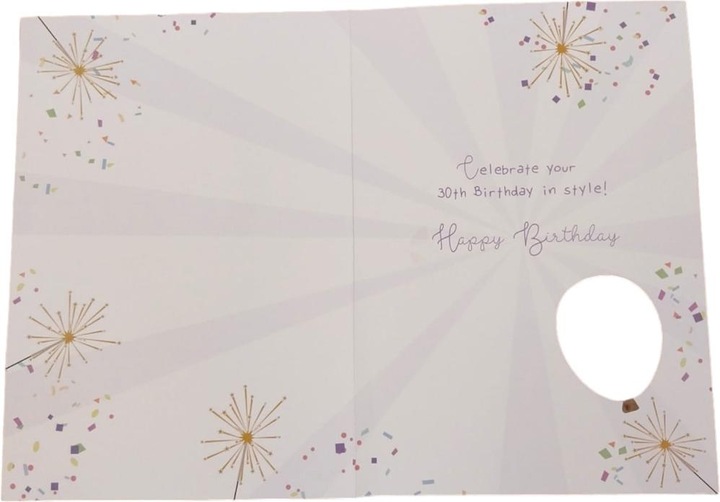 Produktbild Universal Textiles Folienballon You Are 30 Today Folie