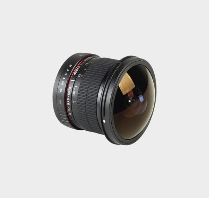 Image du produit Samyang 8mm f/3.5 Asph IF MC Fisheye CSII DH, Canon EF (Canon EF-S, APS-C / DX)