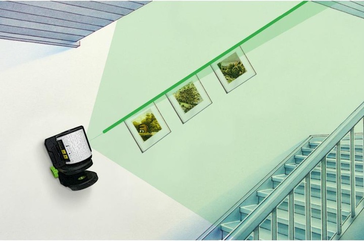 Produktbild Laserliner EasyCross-Laser Green Set Kreuzlinienlaser selbstnivellierend