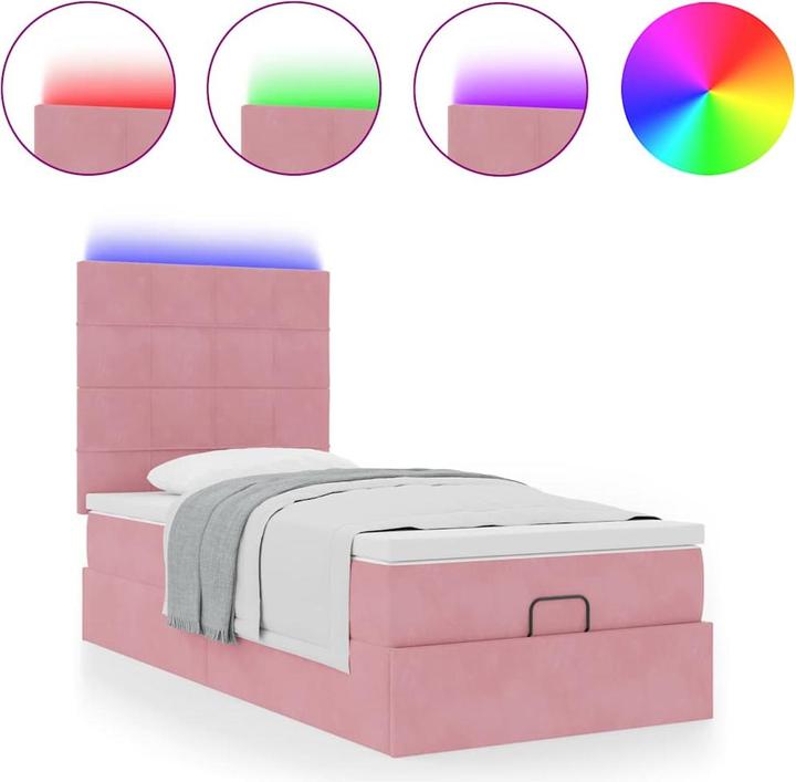 Image du produit vidaXL Ottoman-Bett (90 x 190 cm)