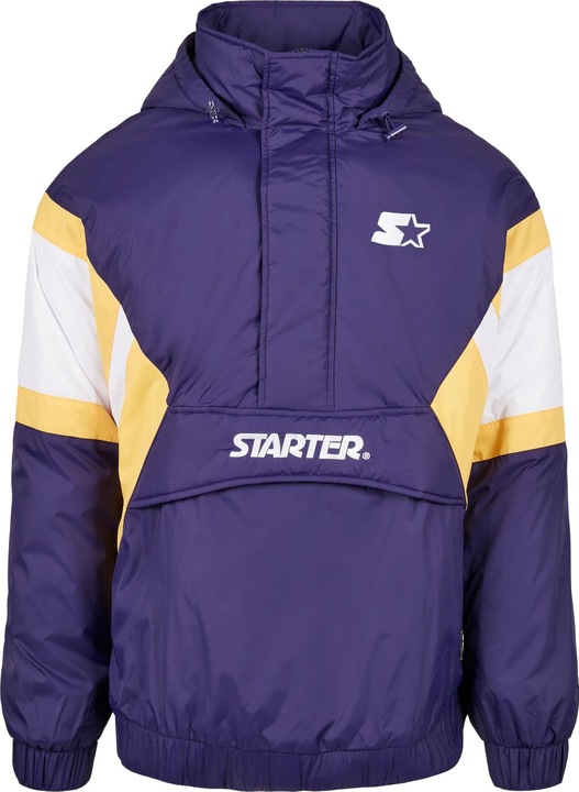 Actual product image Starter Color Block Half Zip Retro Jacket (XL)