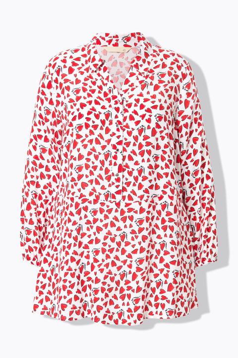 Immagine prodotto Miamoda Bluse, A-Linie, Herz-Muster (58)