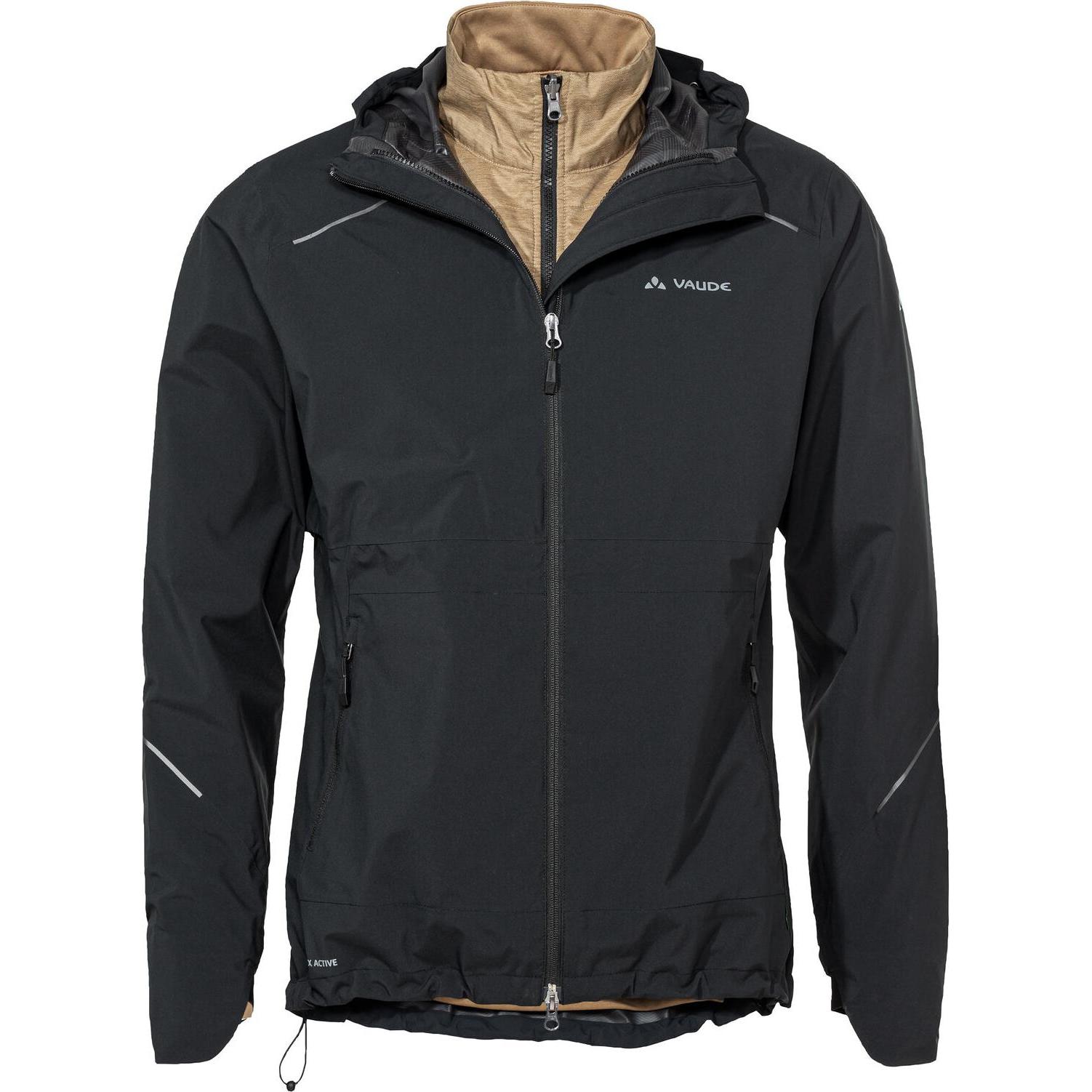 Vaude, Herren, Jacke, Yaras 3in1 (XL), Schwarz, XL