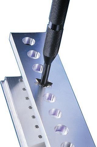 Productafbeelding Magni grattec RC2000 verzinkboor omkeerbaar, zwart/zilver (22,0 millimeter)