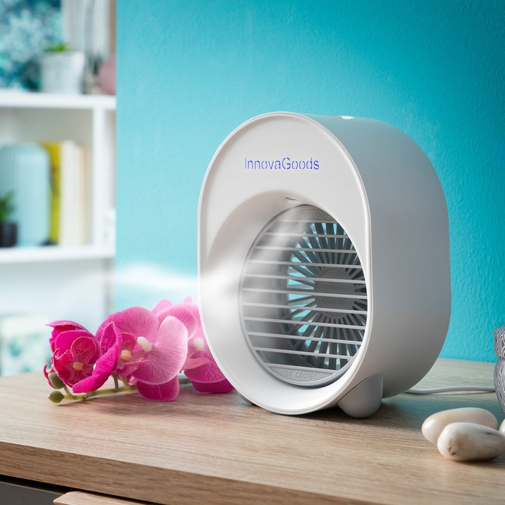 Image du produit InnovaGoods Mini-refroidisseur d'air 2 en 1