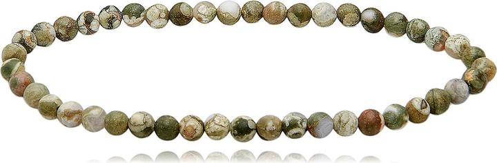 Immagine prodotto Leyda Bracciale in riolite (18 cm, Pietra colorata)