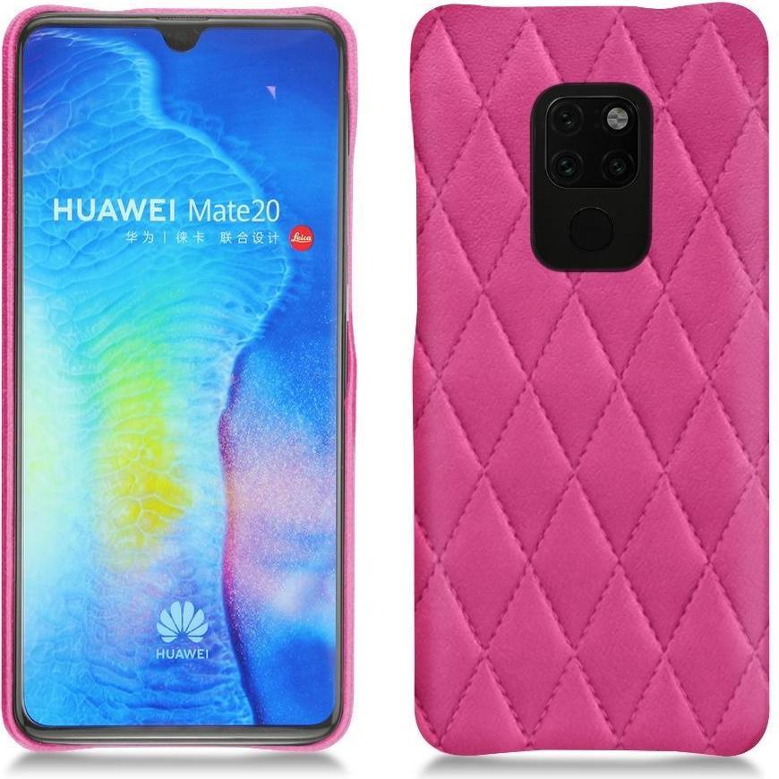 Noreve Lederschutzhülle (Huawei Mate 20), Smartphone Hülle, Rosa