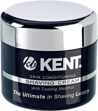 Actual product image Kent Menthol Shaving Cream 125ml Tub (Aftershave lotion, 125 ml)