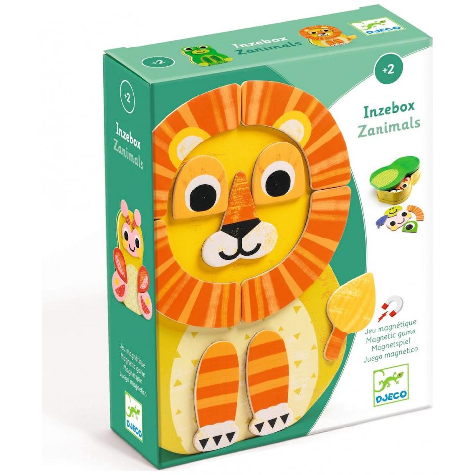 Thumbnail - Djeco, Magnet, Zanimals (32 x)