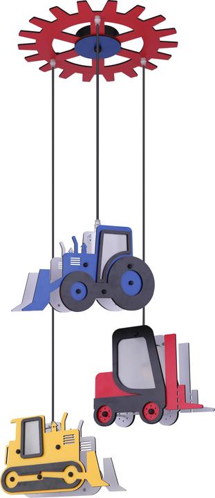 Image du produit Globo Suspension Toolies Dark 3xE14 ILLU (E14)