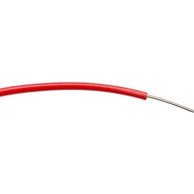 Rs Pro, Kabelleitung, Einzeladerleitung 0,3 mm2 100m Rot PVC isoliert Ø 1.55mm (100 m)