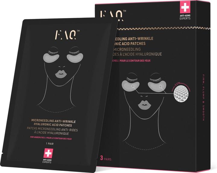 Foreo Cerotti Microneedling Antirughe all'Acido Ialuronico FAQ 3 x 2 pz.