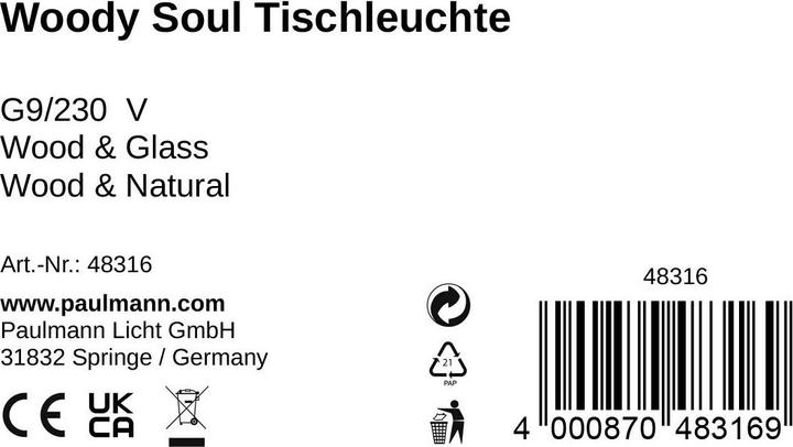 Productafbeelding Pauleen Houten Ziel (G9)