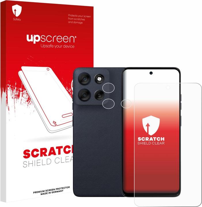 Actual product image upscreen Scratch Shield Protector (1 pcs., Motorola Moto G56)