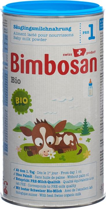 Bimbosan Bio 1 (400 g, dès la naissance)