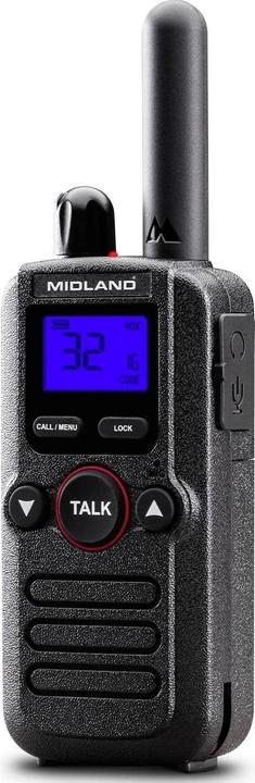 Actual product image Midland Set of 6 BR180 Business Radio C1625.01 PMR radio (10 km)