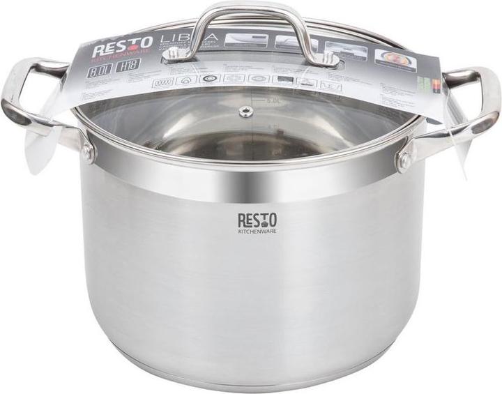 Productafbeelding Resto BRAADPAN D24CM 8L/92006 (24 cm, Steelpan, Roestvrij staal)