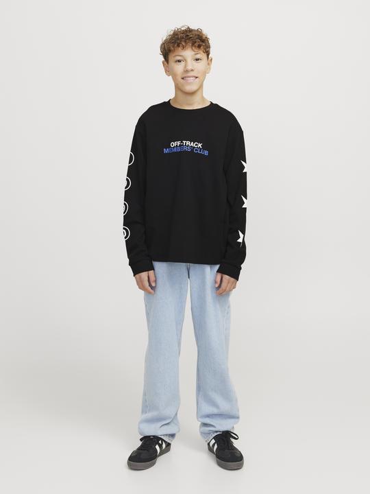 Actual product image Jack & Jones Jcoreflex Tee Ls Crew Neck Styd Aw Jnr (176)