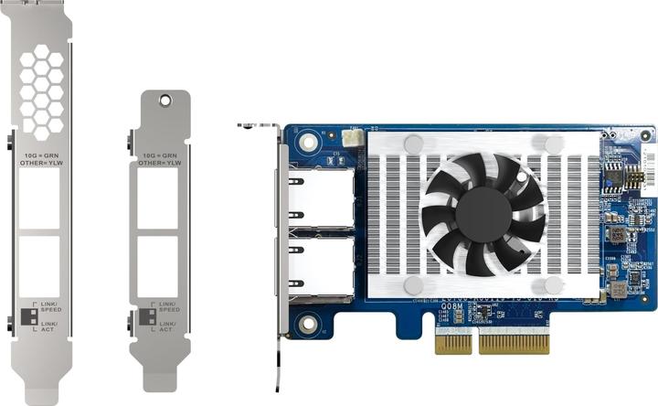 Immagine prodotto QNAP Scheda di espansione di rete a doppia porta 10GBASE-T, 10GbE, Intel X710 PCIe Gen3x4