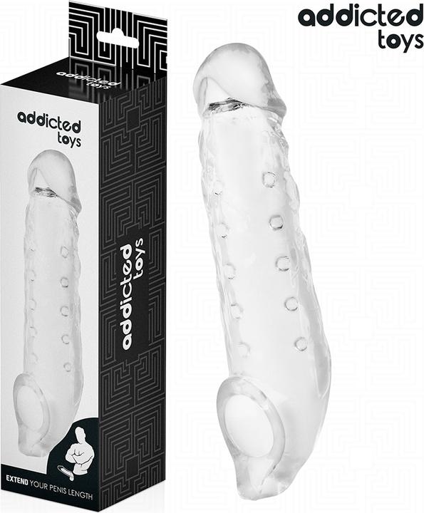 Addicted toys - TRANSPARENTE PENISHÃoeLSE GRÖSSE M 27 CM