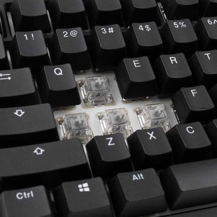 Actual product image Ducky Tinker 75 Gaming Keyboard, RGB - MX-Speed Silver (ANSI) (US, Cable)