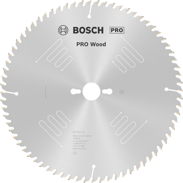 Produktbild Bosch Professional Zubehör PRO Wood Kreissägeblatt, 305 x 3.2 x 30 mm