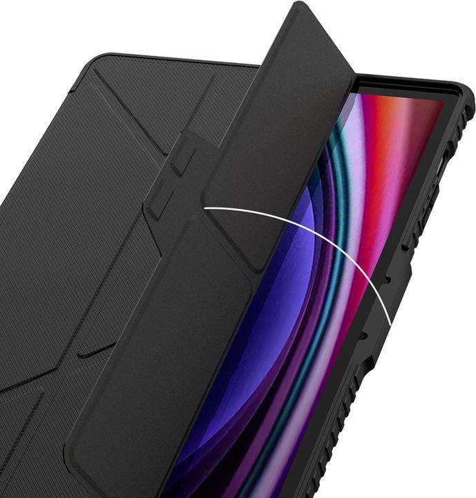 Produktbild Nillkin Bumper Leather Case Pro Hülle für Samsung Galaxy Tab S9 Ultra – Schwarz (Samsung Galaxy Tab S10 Ultra)