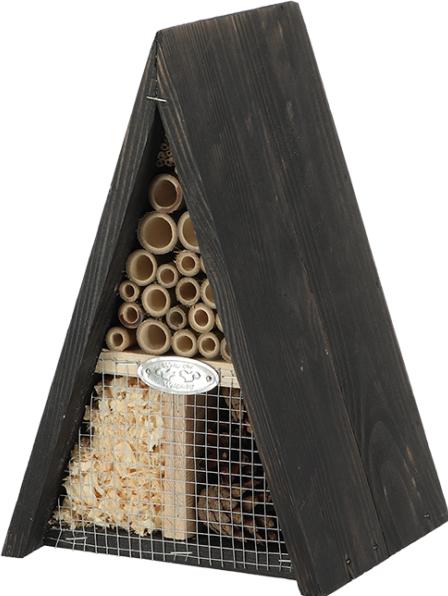 Actual product image Esschert Design Hôtel à insectes Wigwam (Wild bees, Ladybirds, Catchy tunes)