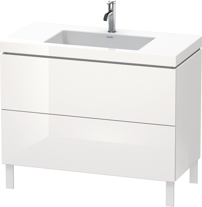 Duravit Waschtischunterbau L-CUBE m WT Vero Air 698x1000x480mm 1 HL we hgl