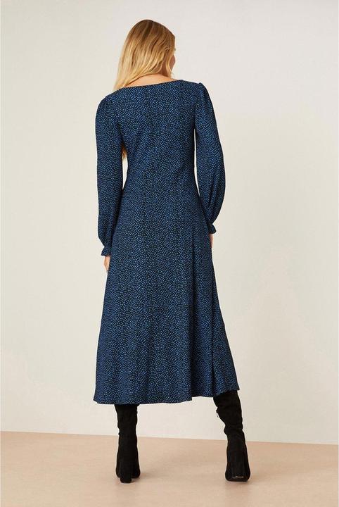 Image du produit Dorothy Perkins Robe midi col en V à pois pour dames/femmes (34)
